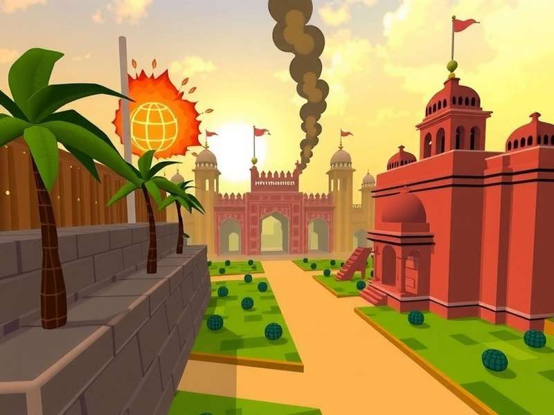 Intense action in Birla Mandir Bombers Birla Mandir Bombers gameplay screenshot